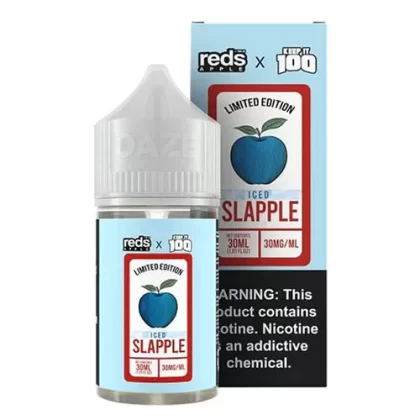 Reds x Keep It 100 Salt Iced Slapple eJuice - Vape Product; Vape Product, Vape Product; 7 Daze