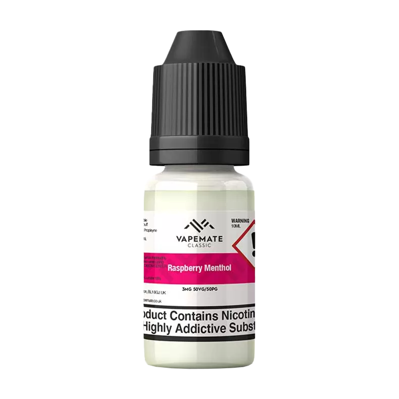 Vapemate Classic Raspberry Menthol 10ml - 70VG / 30PG / 12mg - Vapeshop Co