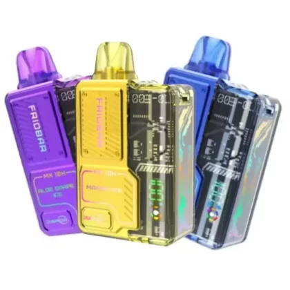Friobar MX 10K Vape - Pack Count#Single Pack~Flavor#Aloe Grape Ice>Blueberry Raspberry Lemon>Blueberry Sparkling>Cherry Lemon>Miami Mint>Orange Lime Ice>Strawberry Ice>Strawberry Mango~Nicot