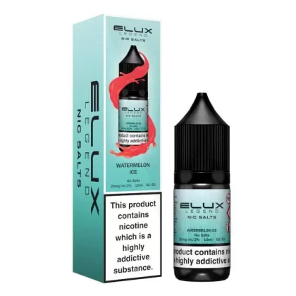 Watermelon Ice Elux Nic Salts e Liquid 10ml – TPD - Vapestorm Co