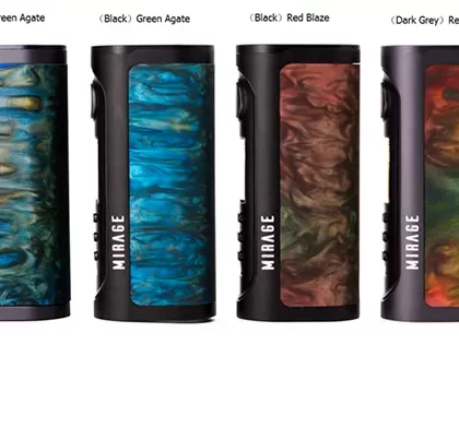 Lost Vape Mirage DNA75C Box Mod - Green Agate / Black