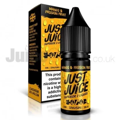 Mango & Passionfruit Freebase by Just Juice (10ml)