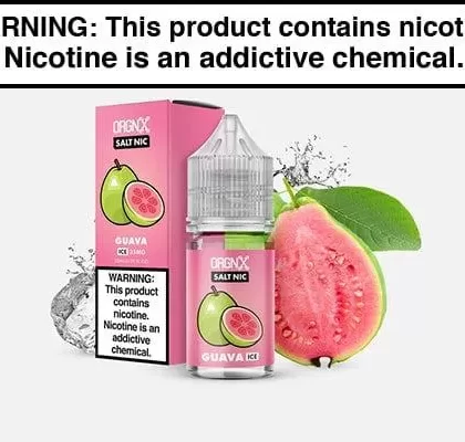 GUAVA ICE BY ORGNX SALT 30ML - Vapejuice