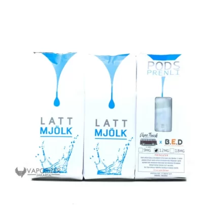LATT MJOLK PODS PRENLI - 12 mg / 18 mg / 9 mg / 30 ml