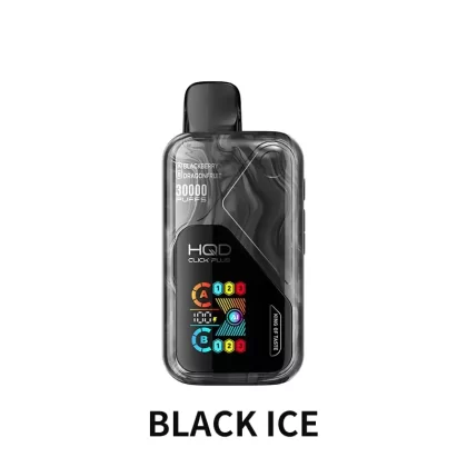 HQD Click Plus 30000 – Black Ice - Ozvapeone