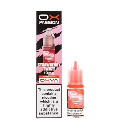 Strawberry Twist Nic Salt E-Liquid by Oxva Ox Passion - 5mg