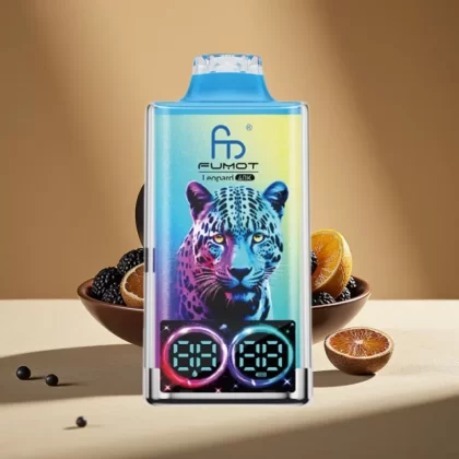 Fumot Leopard 40K Puffs Dual Mesh Disposable Vape Black Dragon Ice