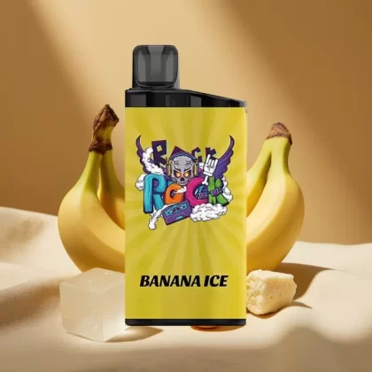 IGET Bar 3500 Puffs 1400mAh Mesh Disposable Vape Banana Ice