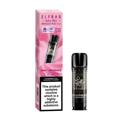 Pink Lemonade Prefilled Pods Elfa PRO Series by Elf Bar (2 x 2ml) - 20mg