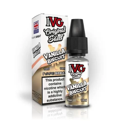IVG Original Salt Vanilla Biscuit Nic Salt - 20mg
