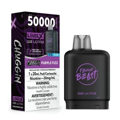 Level X Flavour Beast Chuggin’ G2 Ultra – Purple Fizz (ICED)