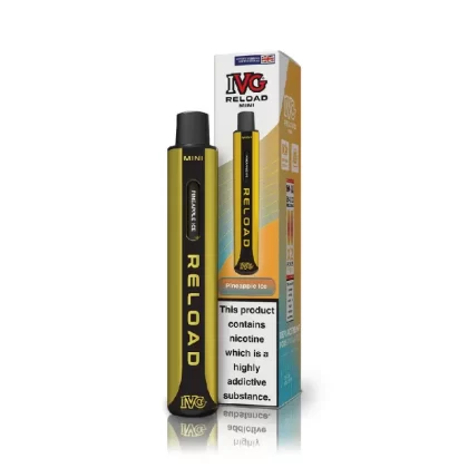 IVG Reload Mini Starter Kit Pineapple Ice - Nicotine Strength#20mg (F3DE4E)