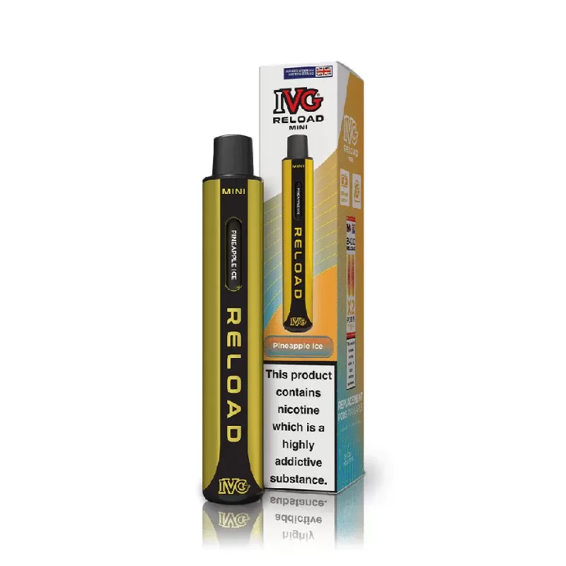 IVG Reload Mini Starter Kit Pineapple Ice - Nicotine Strength#20mg (F3DE4E)
