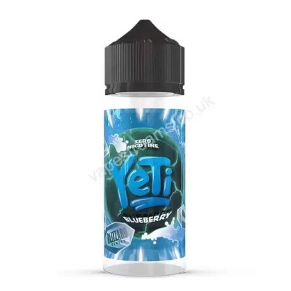 Yeti Blizzard Blueberry E-Liquid Shortfill - Vapestreams Co