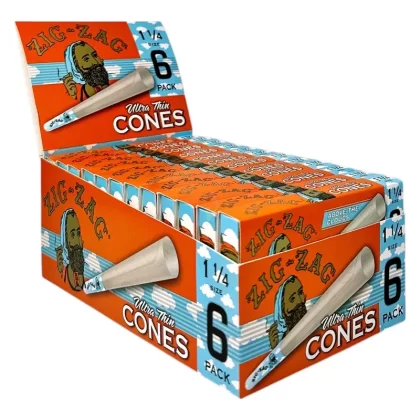 Zig Zag 1 1/4 Ultra Thin Above The Clouds Cones