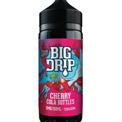 CHERRY COLA BOTTLES BOTTLES E LIQUID BY BIG DRIP – DOOZY VAPE 100ML 70VG
