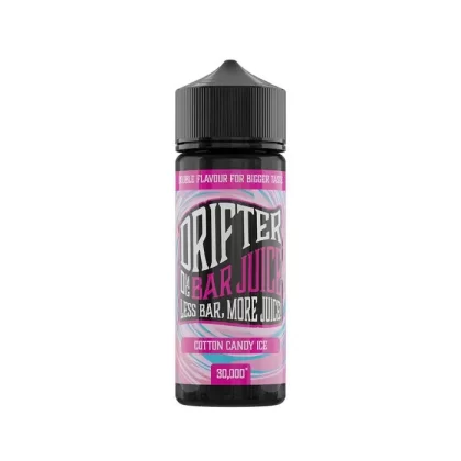 Drifter Bar Juice Cotton Candy Ice 100ml Shortfill E-Liquid - Ecigdepot
