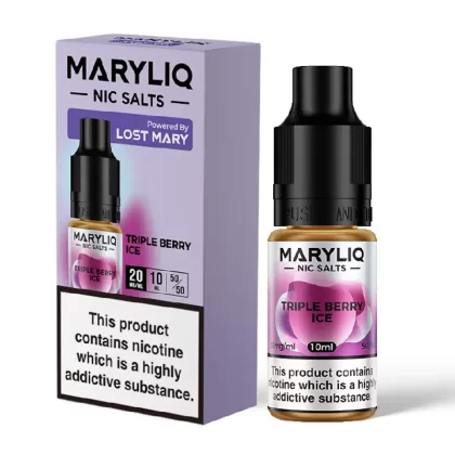 Triple Berry Ice Maryliq Nic Salt E-Liquid by Lost Mary