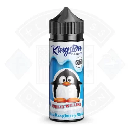 Kingston Chilly Willies – Blue Raspberry Slush 0mg 100ml 50/50 Shortfill