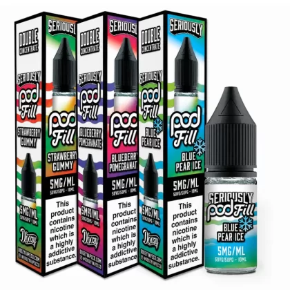 Doozy Vape Seriously Pod Fill Salt 10ml 5mg - Blackcurrant Berry