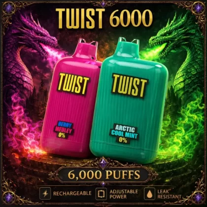 TWIST 6000 - Tropical Punch / 5% - Vapeciga