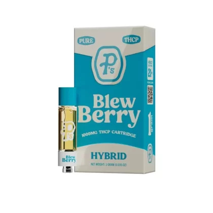 Pushin P’s Pure THCP Cartridge 1g - strain#Blew Berry>Multi Melonaire>P.B. Breath (3C1DE3)
