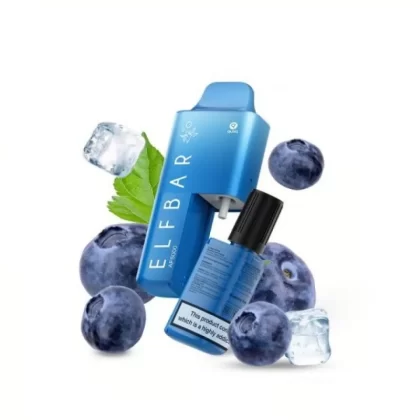Kit ELFBAR – AF5000 Blueberry Ice 20mg