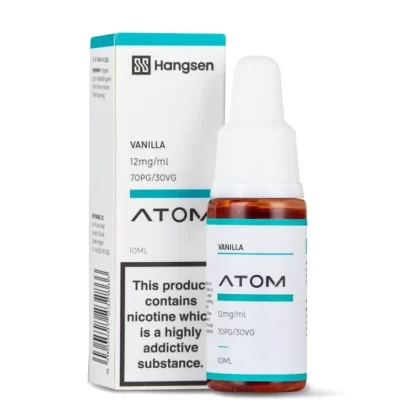 Vanilla E-Liquid Atom Series by Hangsen (10ml) - 0mg