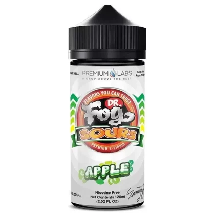 APPLE SOUR E LIQUID BY DR FOG 100ML 75VG