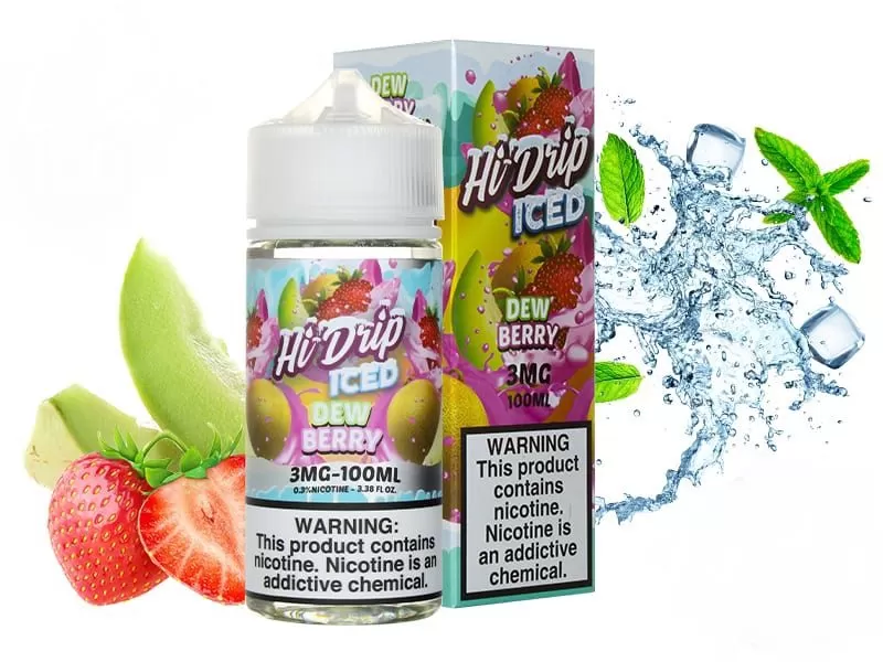 HI DRIP DEW BERRY ICED E-LIQUID 100ML – 3MG