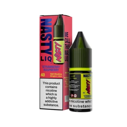 NASTY JUICE NASTY LIQ STRAWBERRY RASPBERRY 10ML NIC SALT E-LIQUID