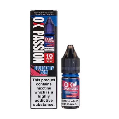 Blueberry Pom Ox Passion Nic Salt by OXVA – (Pack of 5, 10, or 20)
