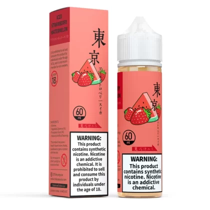 Tokyo Iced Strawberry Watermelon 60ml - Vape Product, Vape Product