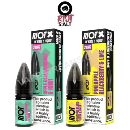 Riot X Nic Salts - Vapestreams Co