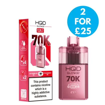 HQD Glow Air 70k Prefilled Pod Kit - Vape Co