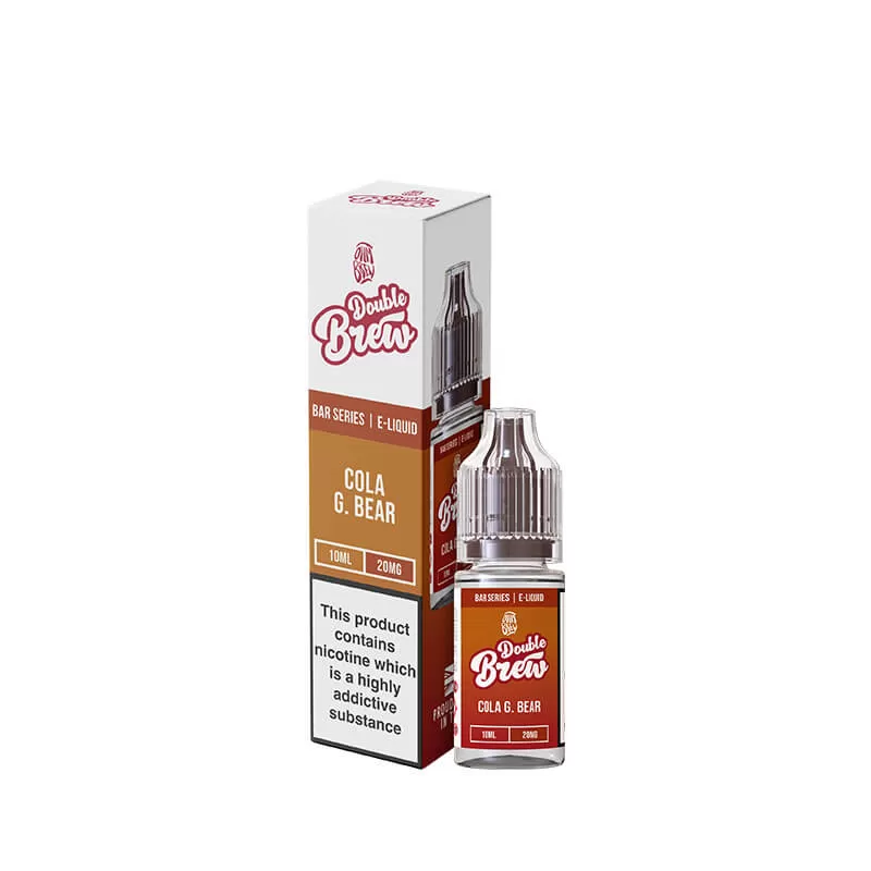 Ohm Brew Double Brew Cola G.Bear 10ml Nic Salt E-Liquid - 20mg - Image 2