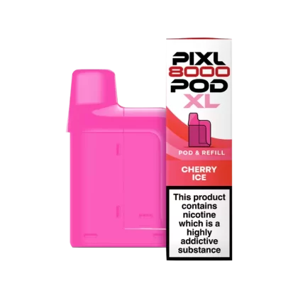 Cherry Ice Pixl 8000 Refill Pack - 20 mg - Vape Product
