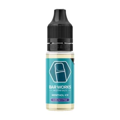 Menthol Ice Nic Salt by Bar Works - 10ml - 20mg - Vape Product