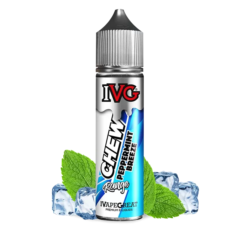 Peppermint Breeze Chew Shortfill E-Liquid by IVG – 50ml