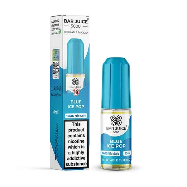 Bar Juice 5000 Blue Ice Pop Nic Salt - Nicotine Strength#5mg>10mg>20mg