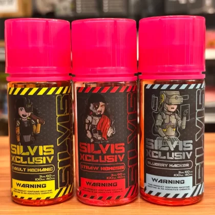 Silvis Xclusiv 100ml 3mg 60/40 - Grape Gunner