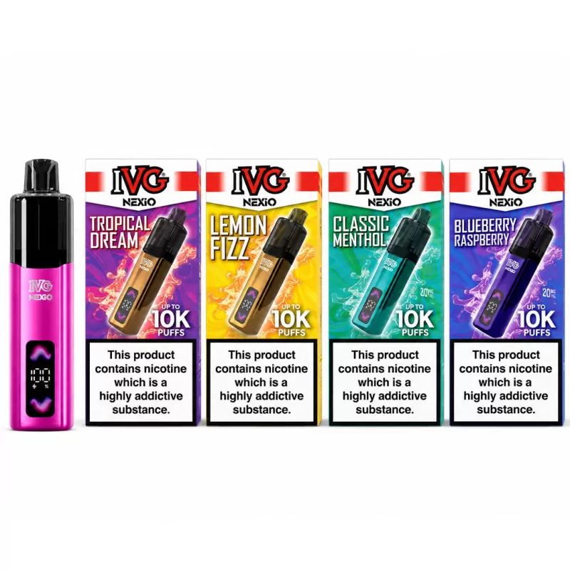 IVG Nexio Prefilled Vape Kit - Lemon Lime