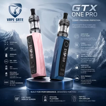 Vaporesso GTX One Pro Kit (3000mAh) - Black