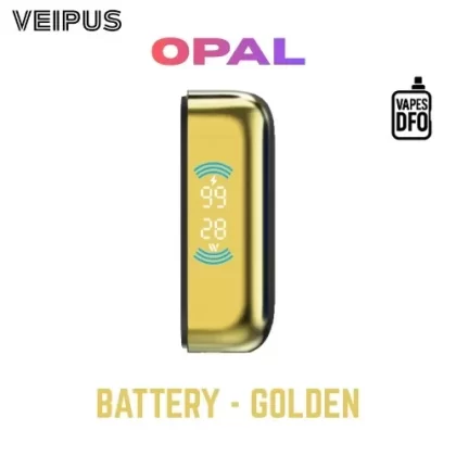 BATTERY – OPAL – Golden - VEIPUS / Rechargeable / Medium
