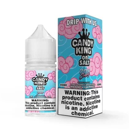 Candy King Salts Cotton Candy Nic Salt Vape Juice 30ml - Vape Product, Vape Product