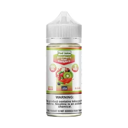 Pod Juice Strawberry Kiwi Pomberry TF 100ml Vape Juice - Eightvape