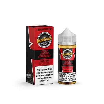 Vapetasia Killer Kustard Strawberry 100ml Vape Juice - Eightvape
