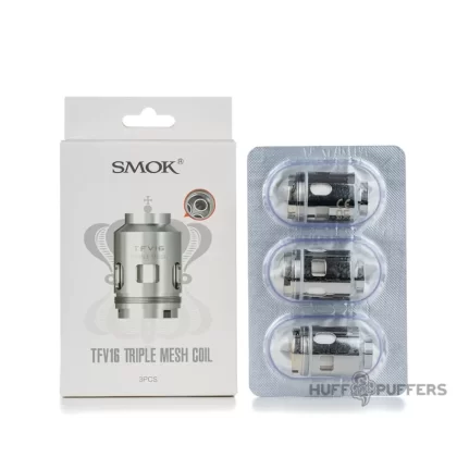 Smok TFV16 Mesh Coils - 0.17 ohm Single Mesh, 0.12 ohm Dual Mesh