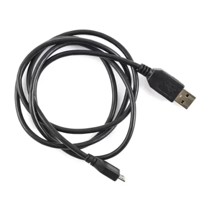 Micro USB Charging Cable by Halo Originals - Black (B6B66B)