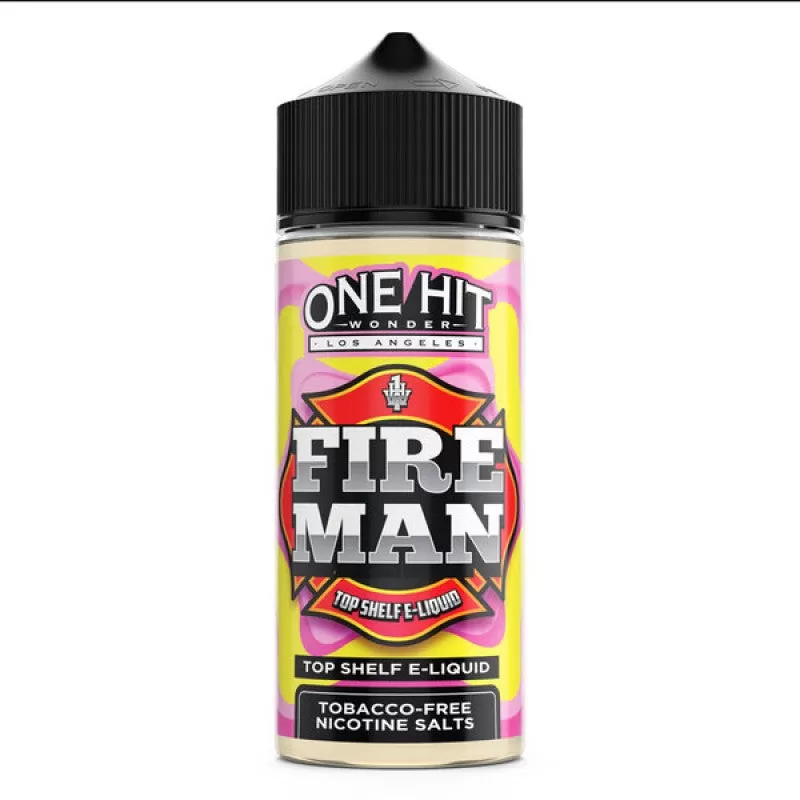 One Hit Wonder Synthetic E-Liquid 100ml - Fire Man / 6mg - Vapeciga
